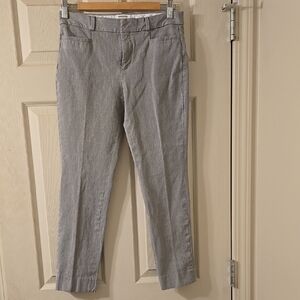 Banana Republic Sloan Curvy Fit Gray Dress Pants
